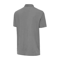 Antigua Twine Mens Regular Fit Short Sleeve Polo Shirt