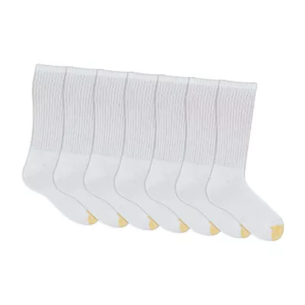 Gold Toe Harrington Bonus Pack Mens 7 Pair Crew Socks