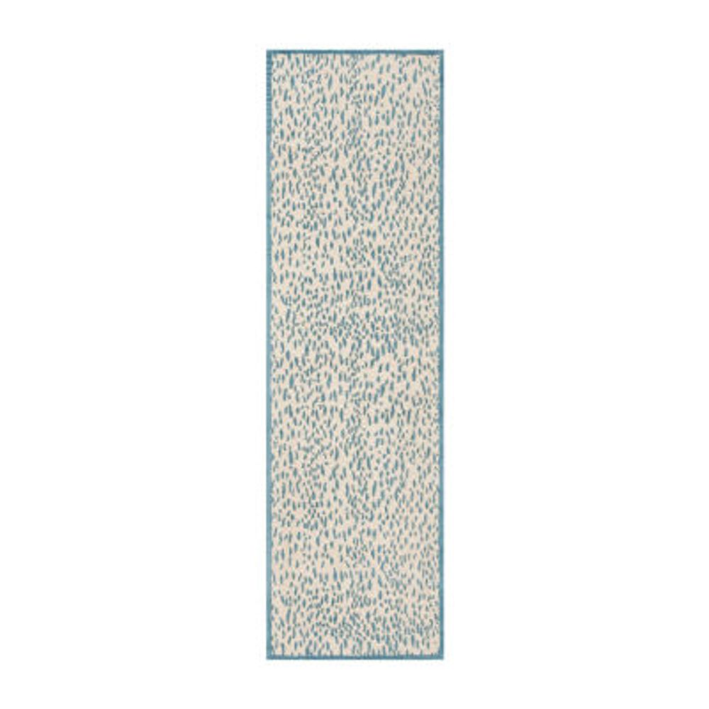 Safavieh Marbella Collection Gaia Geometric Runner Rug