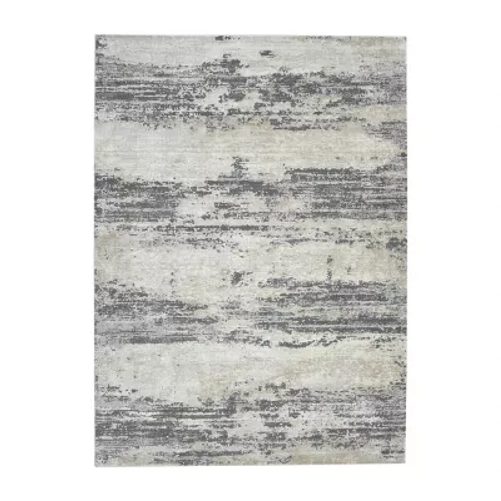 Amer Rugs Savanah Erica Abstract Loomed 32" X 120" Indoor Rectangular Runner
