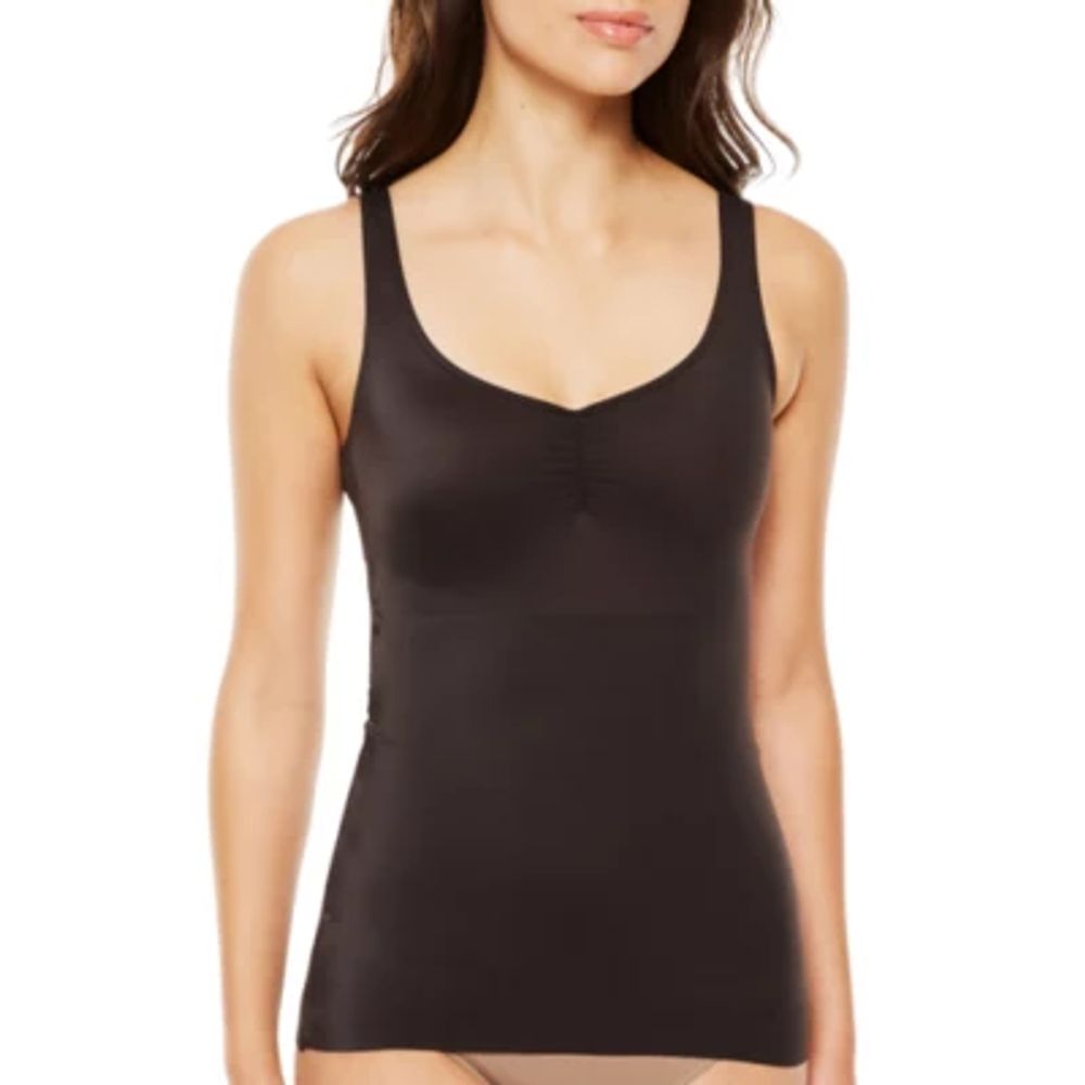 Ambrielle "No Side-Show" Waist Shaping Tank Shapewear Camisole 167661