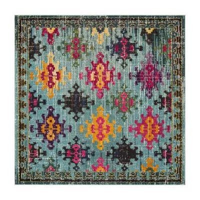 Safavieh Monaco Collection Flint Geometric SquareArea Rug