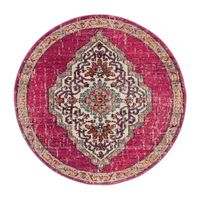 Safavieh Monaco Collection Ilean Oriental Round Area Rug