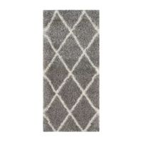 Safavieh Montreal Shag Collection Doriane Geometric Runner Rug