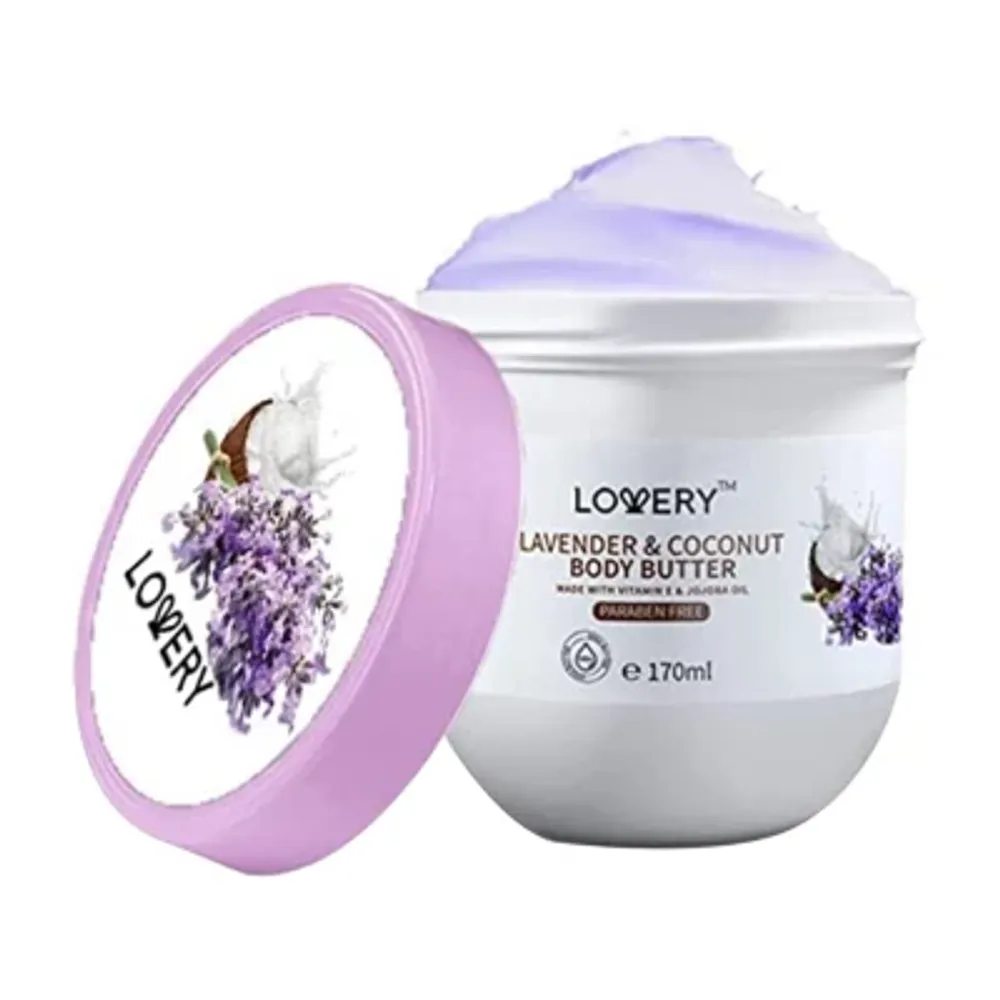 Lovery Lavender & Coconut Body Butter - 6oz ($18 Value)
