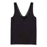 Ambrielle Smoothing Solutions Womens U Neck Sleeveless Tank