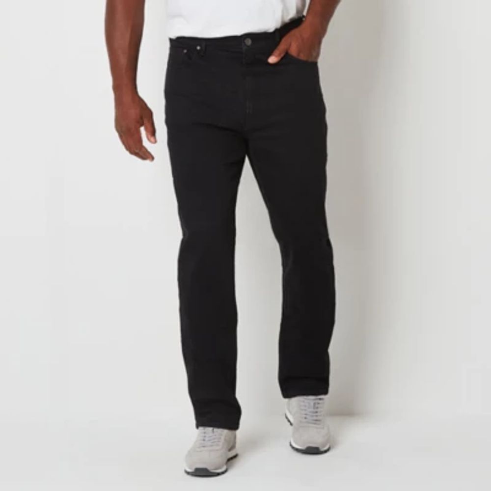mutual weave Big and Tall Mens Tapered Leg Athletic Fit Jeans