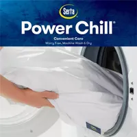 Serta® Power Chill Mattress Pad