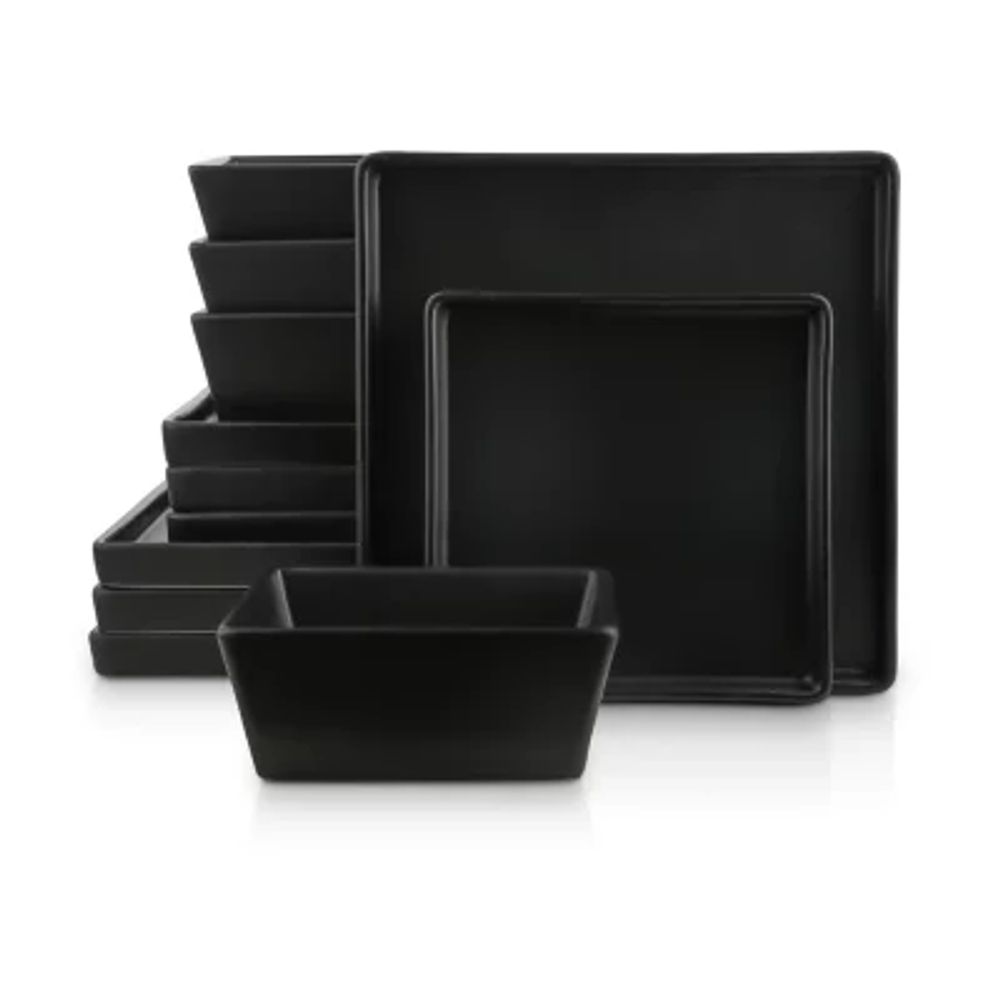 Stone + Lain Grace 12 Piece Dinnerware Set