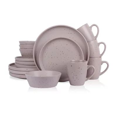 Stone + Lain Jade 16 Piece Dinnerware Set