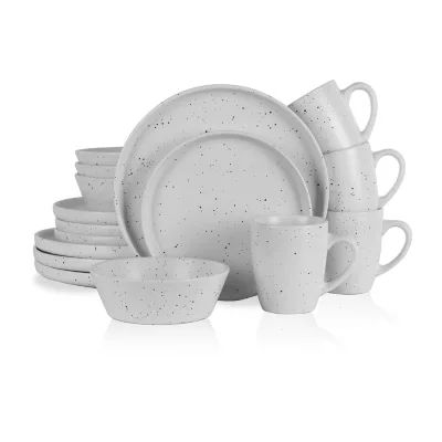Stone + Lain Jade 16 Piece Dinnerware Set