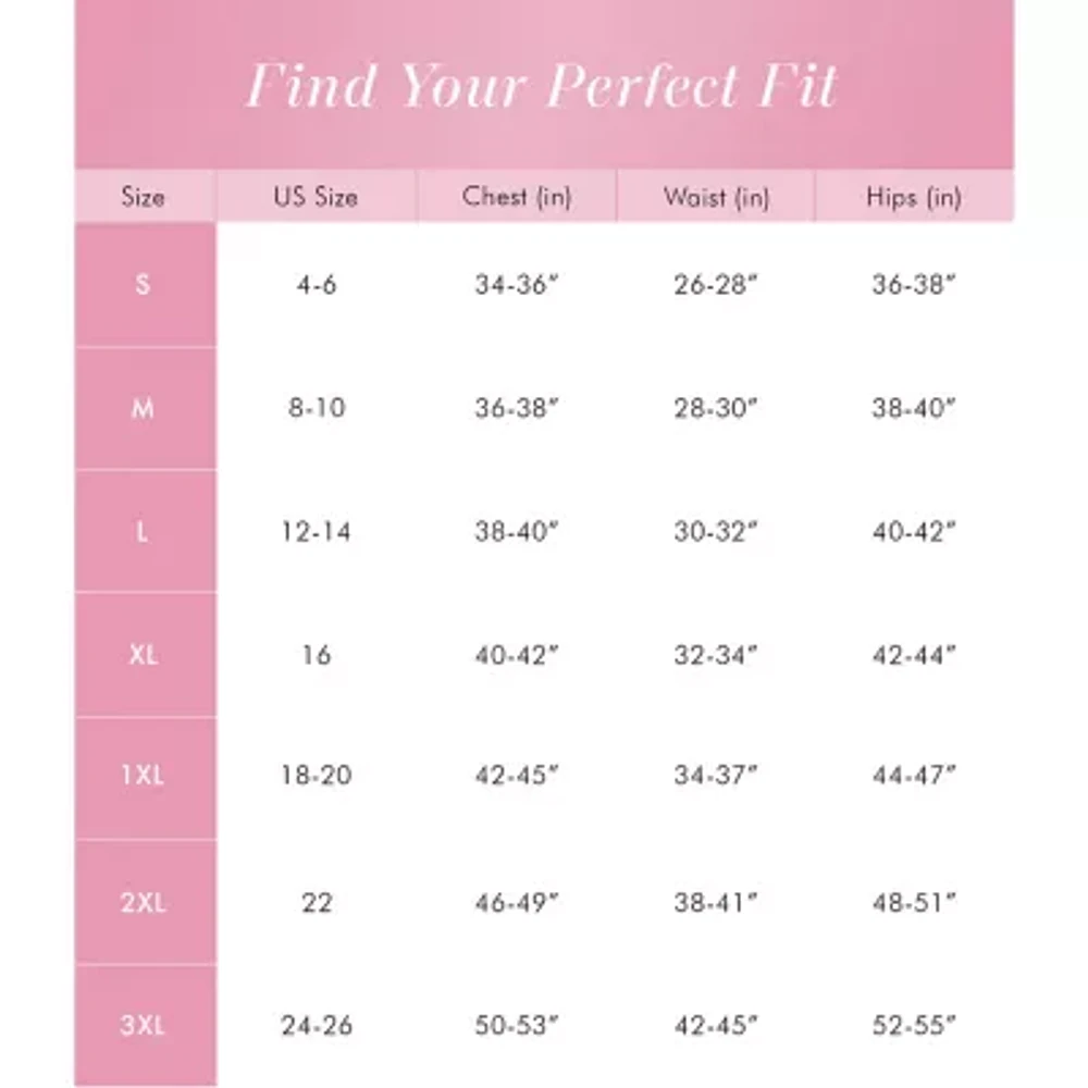 Exquisite Form Womens V Neck Sleeveless Average Figure Nightgown