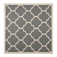 Safavieh Courtyard Collection Amias Geometric Indoor/Outdoor Square Area Rug