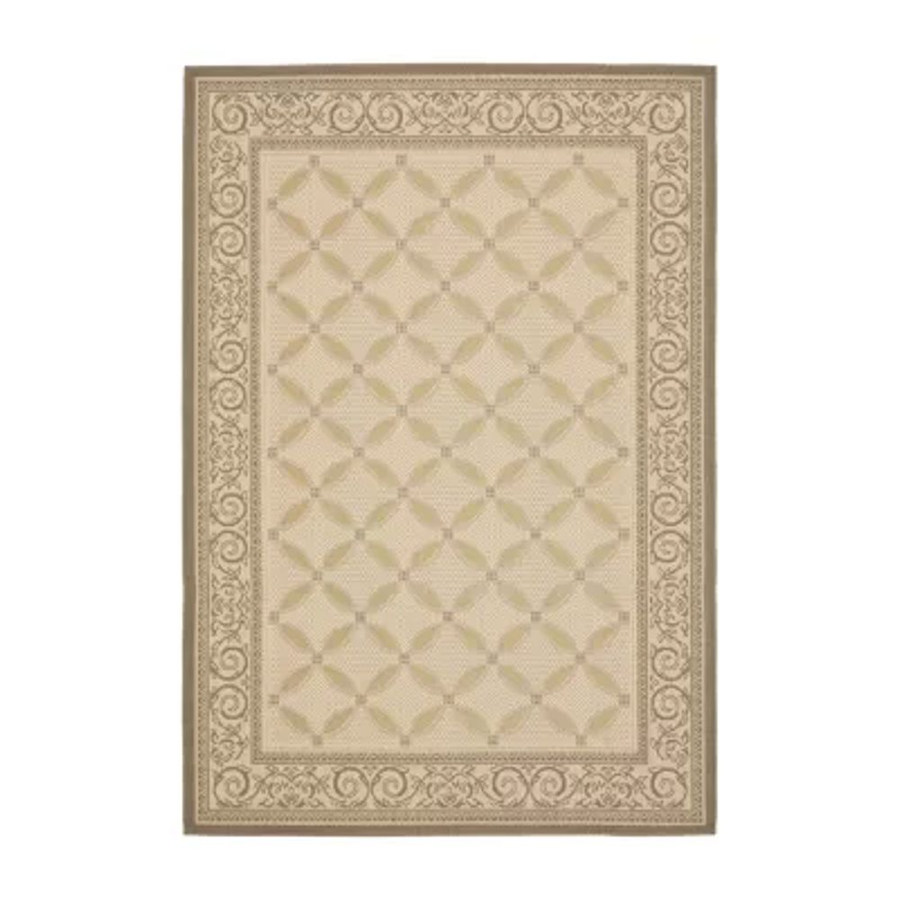 Safavieh Courtyard Collection Anima Geometric Indoor/Outdoor Area Rug