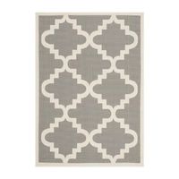 Safavieh Courtyard Collection Asa Geometric Indoor/Outdoor Area Rug