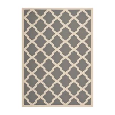 Safavieh Courtyard Collection Bailey Geometric Indoor/Outdoor Area Rug