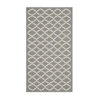 Safavieh Courtyard Collection Bora Geometric Indoor/Outdoor Area Rug