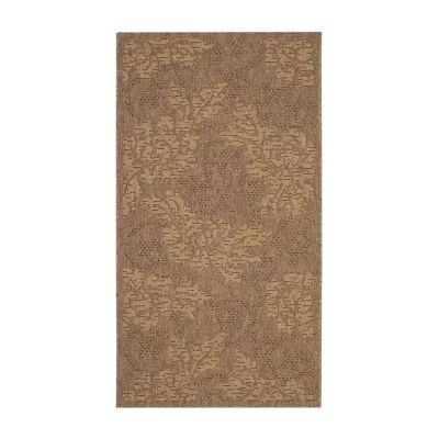Safavieh Courtyard Collection Bridget Floral Indoor/Outdoor Area Rug