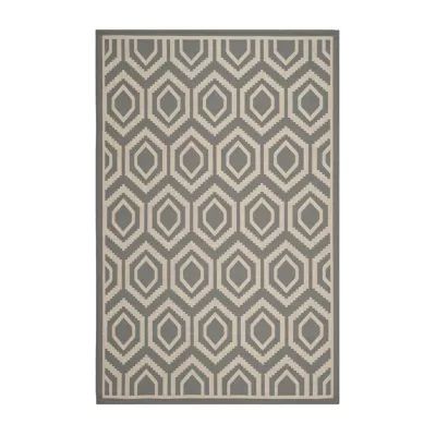 Safavieh Courtyard Collection Carmella Geometric Indoor/Outdoor Area Rug
