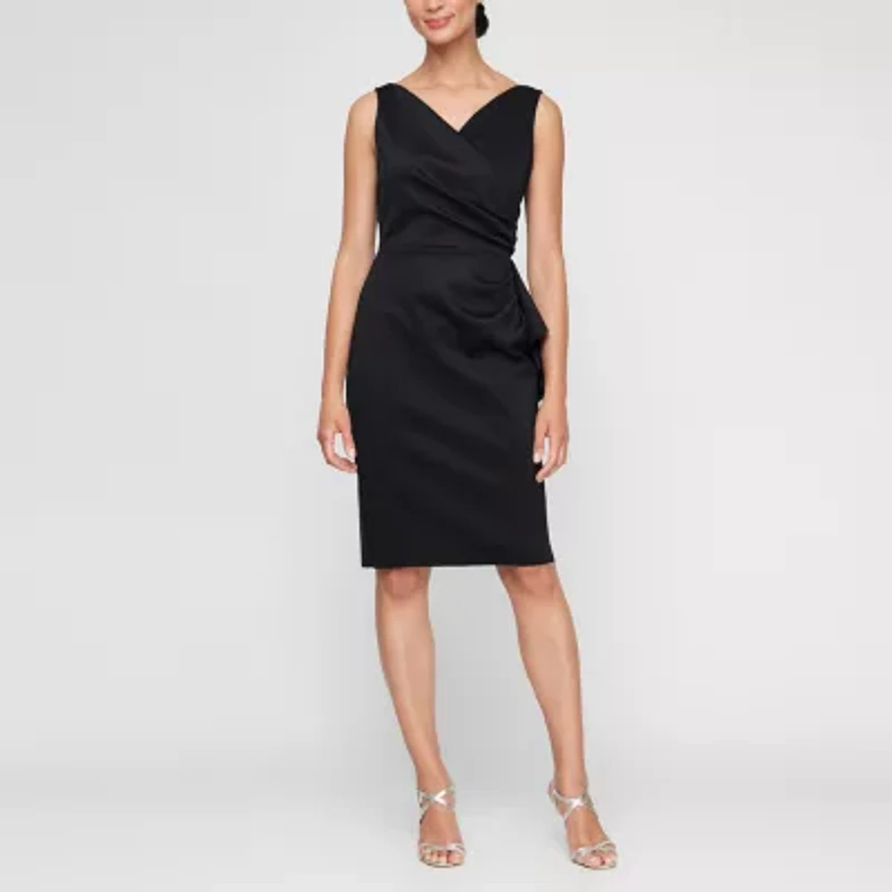 Atelier Danielle Smoothing And Slimming Collection Womens Sleeveless Sheath Dress