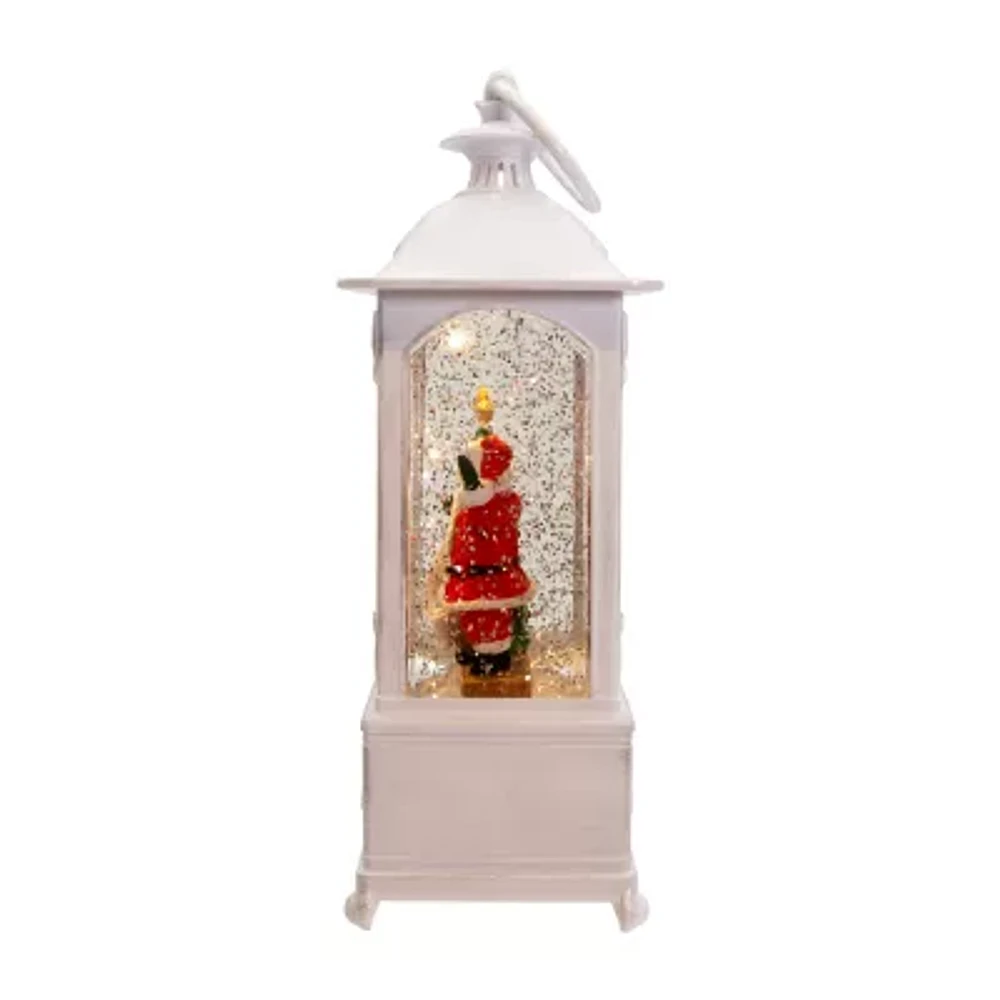 Kurt Adler 10 In Battery-Operated Led Christmas Snow Globe