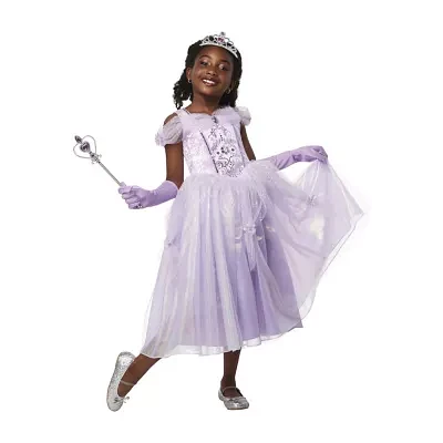 Little & Big Kid Girls Lavendar Princess 4-pc. Costume