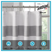 Madison Park Spa Waffle 3M Scotchgard™ Shower Curtain