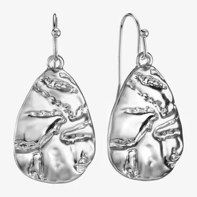 Liz Claiborne Womens Pear Drop Earrings