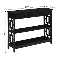 Town Square 1-Drawer Console Table