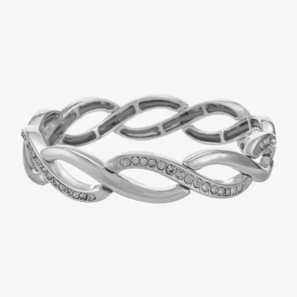 Liz Claiborne Womens Glass Stretch Bracelet