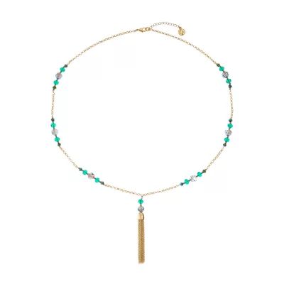 Liz Claiborne Womens Inch Pendant Necklace