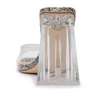 New York & Company Womens Heather Heeled Sandals