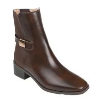 Journee Collection Womens Aubrie Stacked Heel Booties