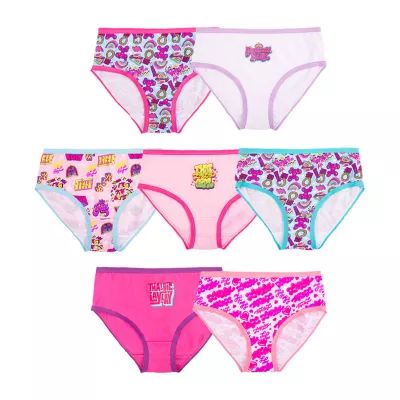 Lay Lay Little & Big Kid Girls 7 Pack Brief Panty Gup1851