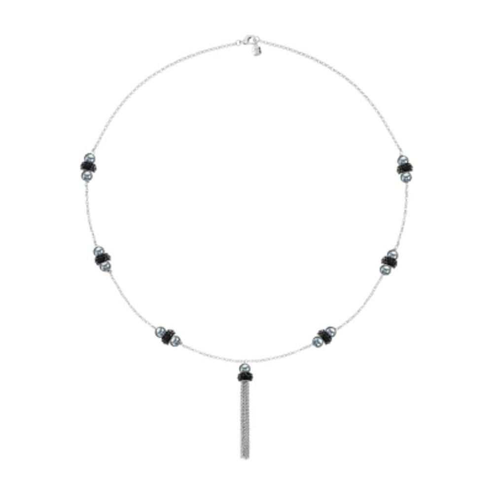 Monet Jewelry Womens Gray 34 Inch Pendant Necklace