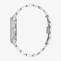 Bulova Octava Mens Crystal Accent Silver Tone Stainless Steel Bracelet Watch 96a285