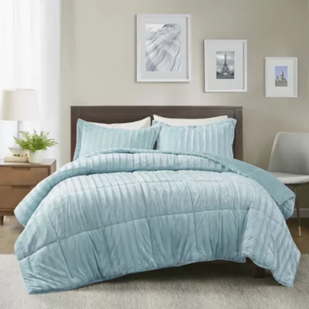 Madison Park York 3-pc. Midweight Comforter Set