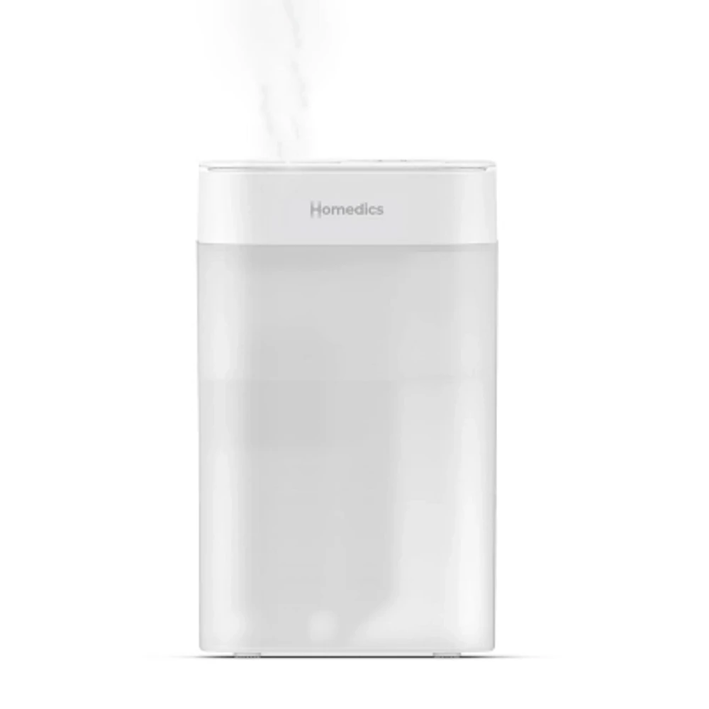 HoMedics Top-Fill 50hr Ultrasonic With Night Light Humidifier