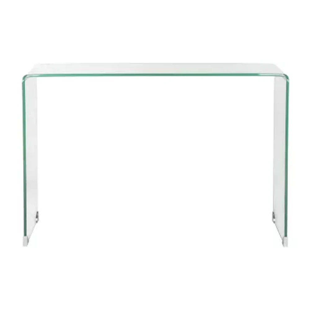 Ambler Glass Console Table