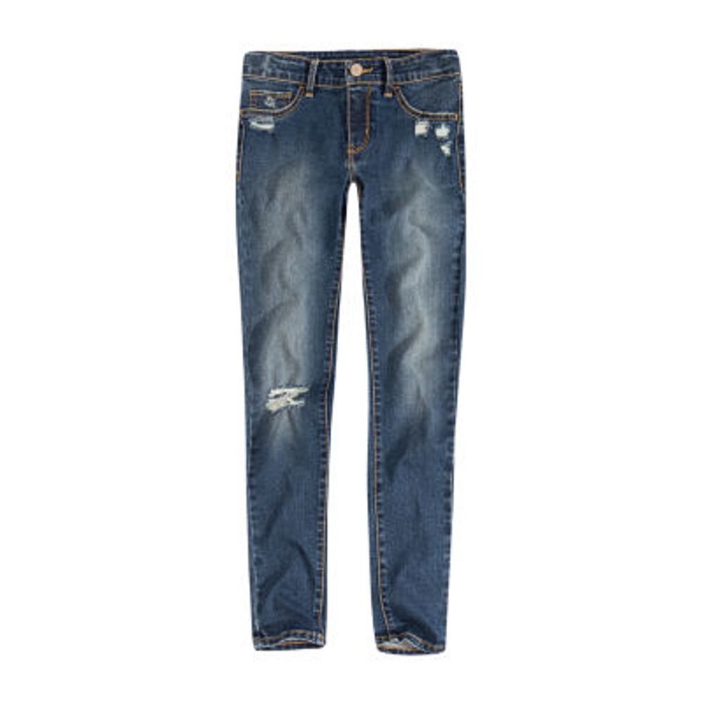 Levi's Big Kid Girls 710 Skinny Fit Denim Jean