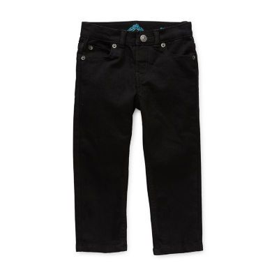 Thereabouts Little & Big Kid Boys Adaptive Adjustable Waist Stretch Fabric Straight Leg Jean