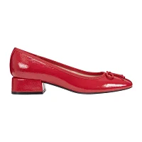 Unisa Jarett Womens Square Closed Toe Block Heel Pumps
