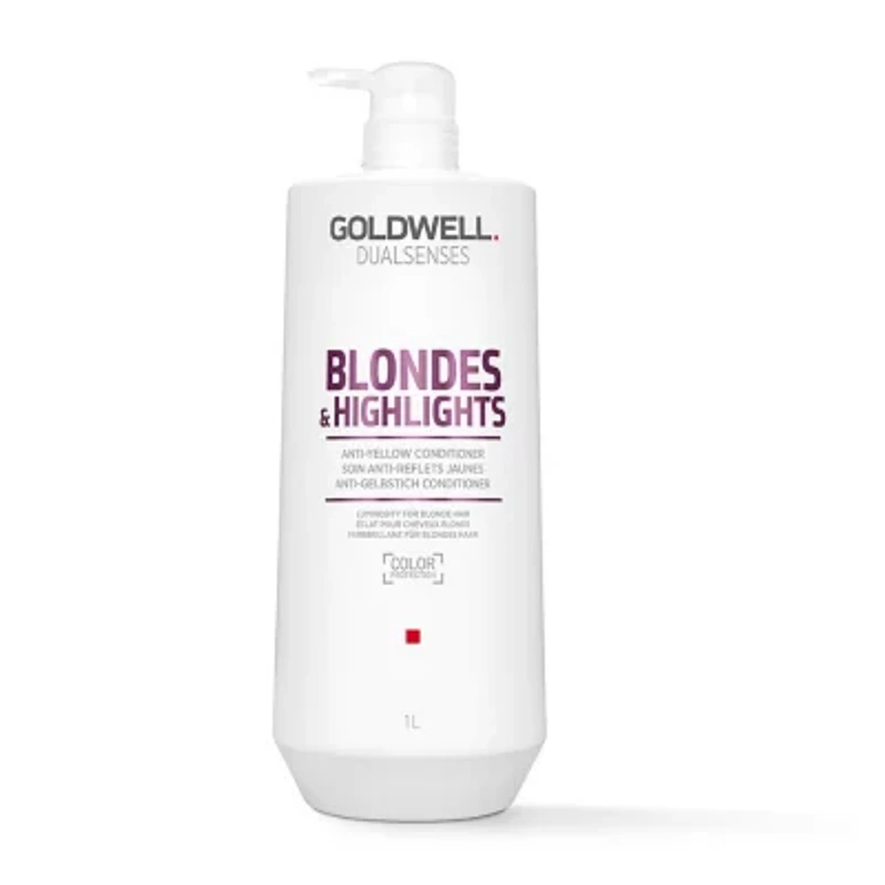 Goldwell Dualsenses Blondes & Highlights Anti-Yellow Conditioner 33.8 oz.