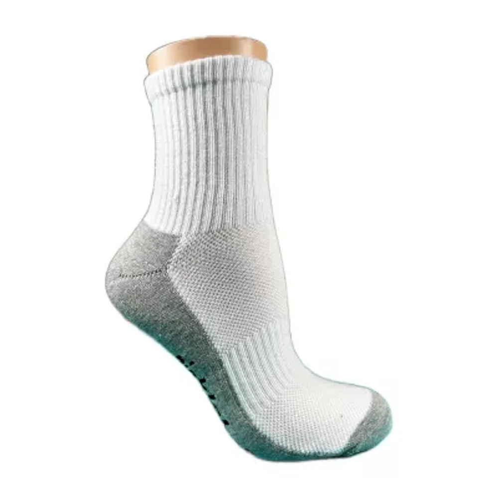 PickleSole Pickleball Mens Multi-Pack 6 Pair Quarter Ankle Socks