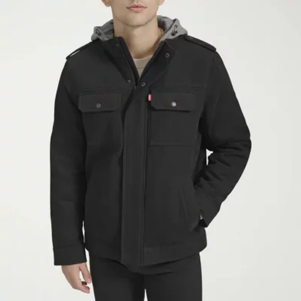 Levi's Military Mens Hooded Midweight Work Jacket