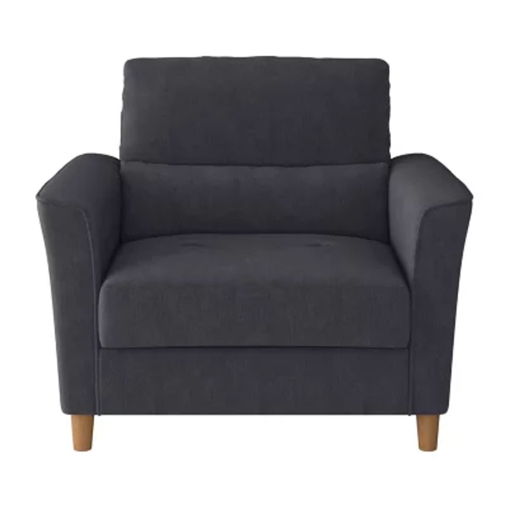 Corliving Georgia Living Room Collection Chair And A Half
