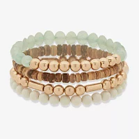 a.n.a Gold Tone Womens 4-pc. Bracelet Set