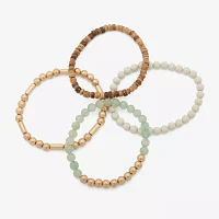 a.n.a Gold Tone Womens 4-pc. Bracelet Set