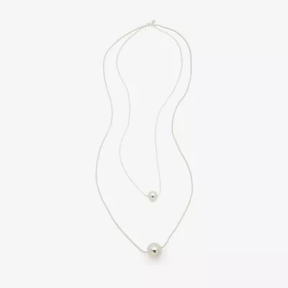 Worthington Womens 28 Inch Pendant Necklace