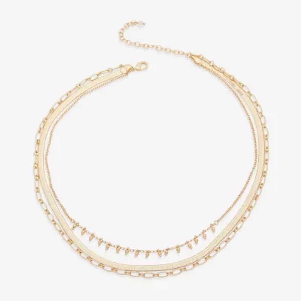 a.n.a Womens 16 Inch Strand Necklace